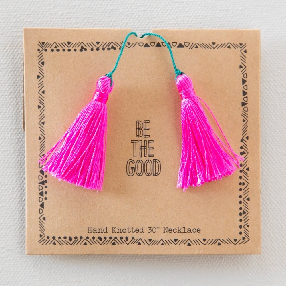 NWT Natural Life beaded tassel necklace boho - Picture 1 of 3